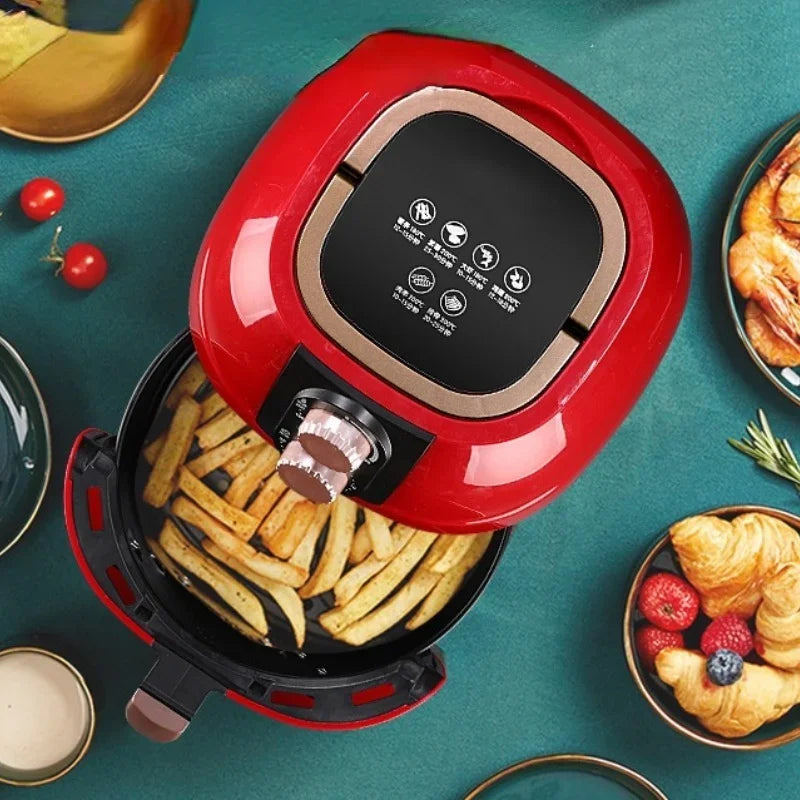 5L Home Air Fryer Large Capacity Multifunctional Automatic Oven Electric French Fries Machine Accessories Air Fryer Household